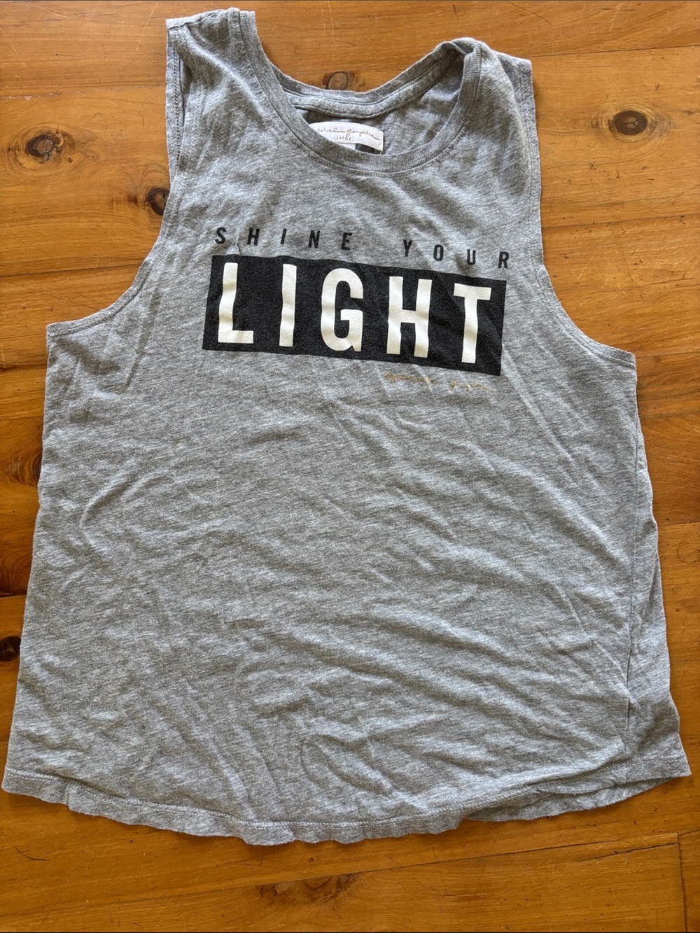 Spiritual Gangster Heather Grey Tank